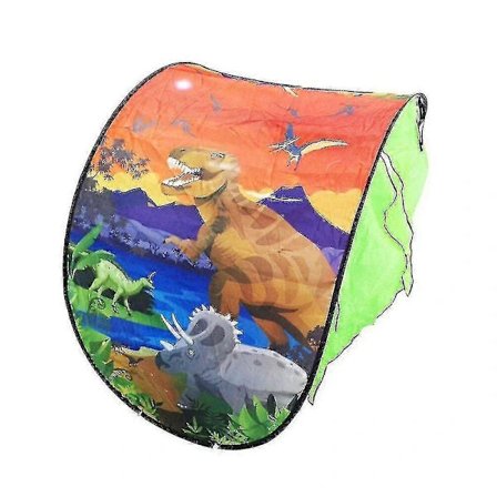Fancy Dream Tents Lade Enhjørning Rum Sammenfoldeligt Telt Indendørs Sengetelt - Sy Dinosaurer