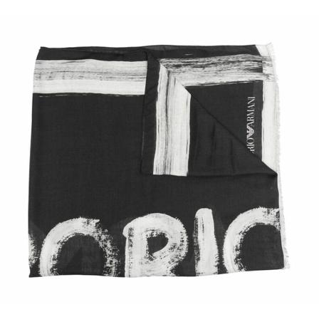 Emporio Armani, Scarves Czarny, Kobieta, Rozmiar: ONE Size