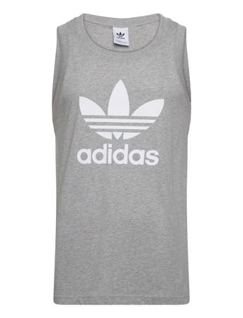 Trefoil Tank T-shirts Sleeveless Grå Adidas Originals*Betinget Tilbud