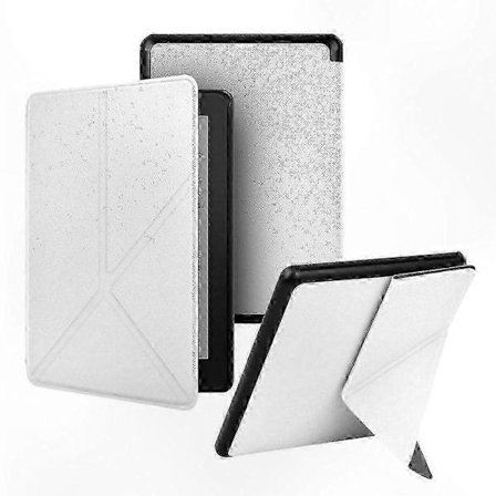 7" Kindle Paperwhite 12. sukupolvi 2024 Ohut Käännettävä Kotelo Jalustalla