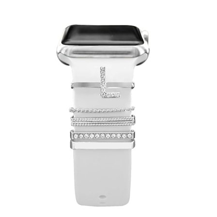 Dekoration för Apple Watch armband 8 7 6 3 se Diamantsmycken Berlocker Tillbehör samsung/Huawei armband correa 20/22mm klockarmband