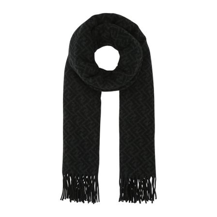 Fendi, Scarves Zwart, Heren, Maat:ONE Size