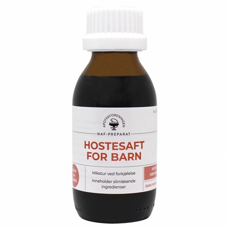 NAF Hostesaft for barn NAF mikstur, 100 ml