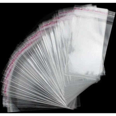 300 Stycken Genomskinliga Cellofanpåsar 9 x 13 cm OPP Plastpåsar Används för Godis Kakor Marshmallows