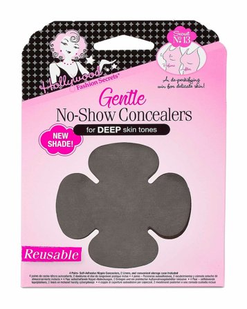 Hollywood Fashion Secrets No-Show Concealers Light 4 Par Deep, Tøj & Bolig, Bh'er, Nipple Covers