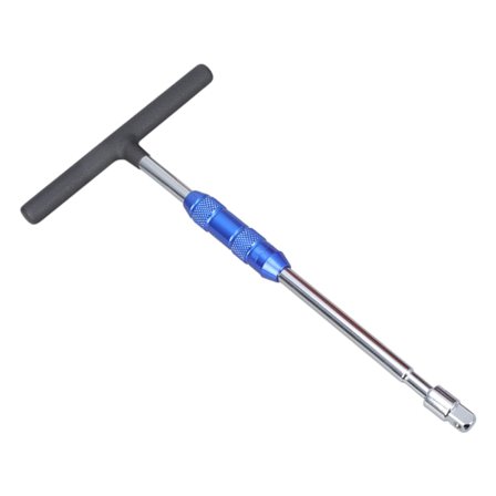 T-handtags hylsnyckelsats T-stång med 1/4 till 3/8 tums adapter för hem och bil