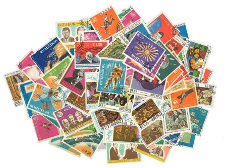 Ecuador 1966-1968 - 15 forskellige sæt - Stemplet