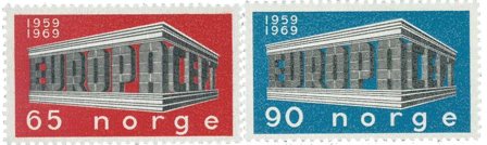 Norge - AFA 596-597 - Postfrisk