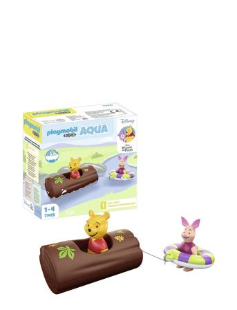 1.2.3 Aqua & Disney: Peters Og Grislings Vandeventyr - 71705 Toys Playmobil Toys Playmobil 1.2.3 Aqua Multi/patterned PLAYMOBIL