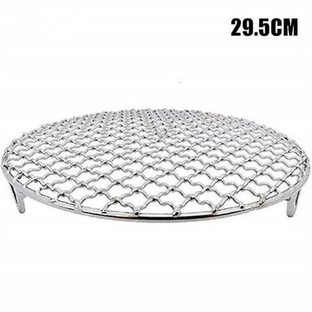 Grillrist i rustfrit stål, rund Ø 15 18 20 24 29cm Grill BBQ NY (FMY)