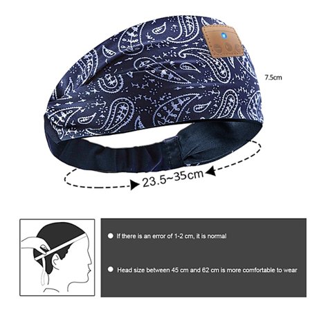 Bluetooth-panta Sleep-kuulokkeet Langattomat musiikki-panta-kuulokkeet HD-kaiuttimella sivuun nukkuville, liikuntaan, juoksuun, joogaan, lahjoihin