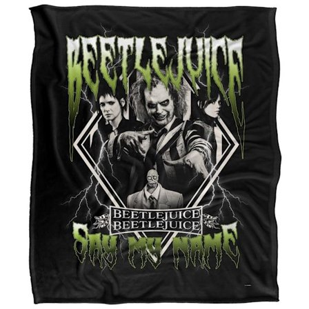 Beetlejuice Säg Mitt Namn Gruppbild Filt One Size Flerfärgad