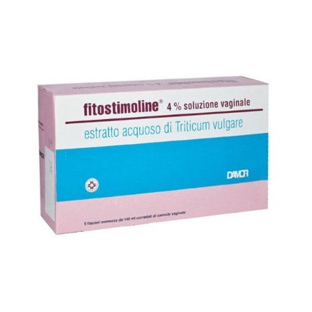 Fitostimoline Soluzione Vaginale 4% 5 Flaconi 140ml