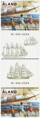 Åland - Tall Ships Races - Gutterpair postfrisk