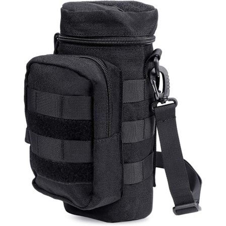 Vattenflaskväska, vätskeväska med extra tillbehörspåse