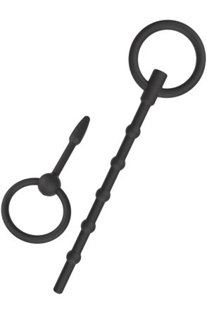 2-teiliges Pure Penis Plug Set Groß