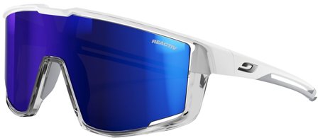 Julbo Fury Reactiv 1-3 High Contrast Multilayer White / Translucent Gray Blue