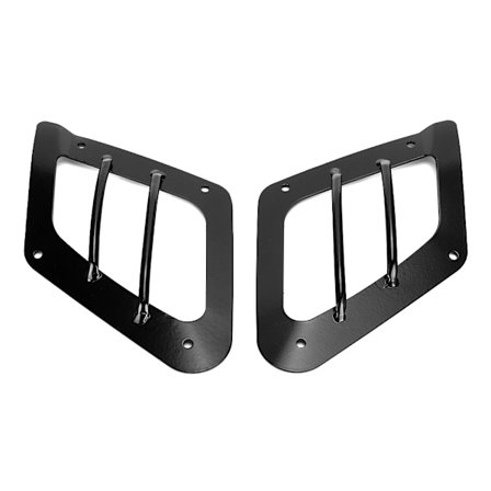 2 stk Bil Side Hjul Øyenbryn Lampe Beskyttelseslys Deksel Passer til Jeep Wrangler TJ 1997-2006