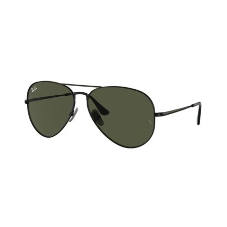 Ray-Ban Aviator Titanium - RB8089 926731 6214 i Sort Titanium