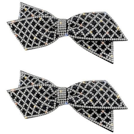 2 st Fashion Hårtillbehör Rosett Huvudbonad Rosett Hårclips För Kvinna