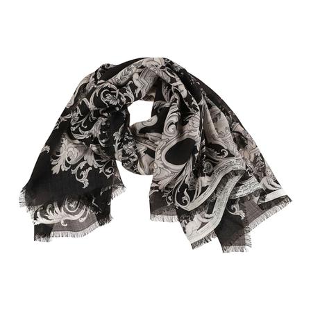 Versace - Sjalar - Svart - Dam - Storlek: One Size, Dam, Storlek: ONE SIZE