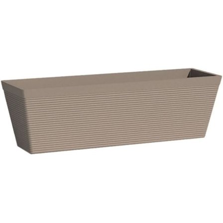 Jardiniere - GARDEN ID - Green Care Impact Taupe - 50 x 16 x 16 cm - 10 års garanti - 100 % återvunnen - UV/gelbeständig