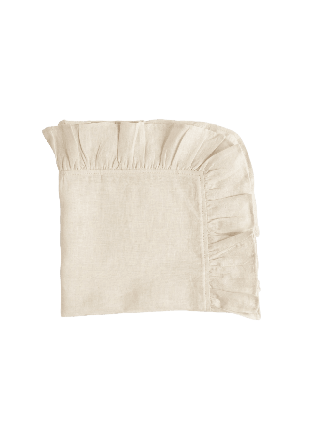 Pick A Poppy Bell Servett - 50x50 Cm Bordstextil Vit