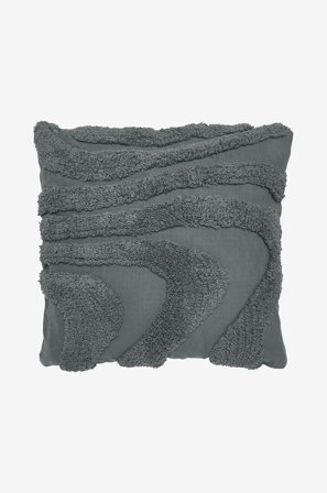 Svanefors - Kuddfodral Svea - Grå - Prydnadskuddar & kuddfodral - 45X45 - Från Homeroom