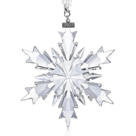 2022 Års Snöflinga Kristallprydnader (Klar, 2022)