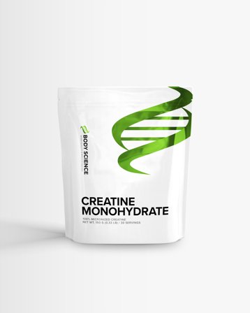 Kreatin - 150 g - Body Science Creatine Monohydrate - Prestationshöjare, Kosttillskott, Kreatin