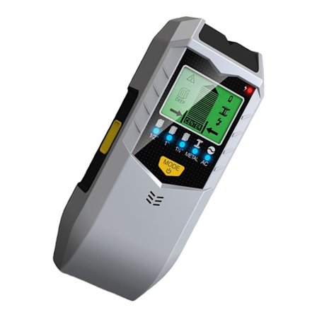 Funktionel vægdetektor, håndholdt vægfinder til lægter, metal og strømførende ledninger