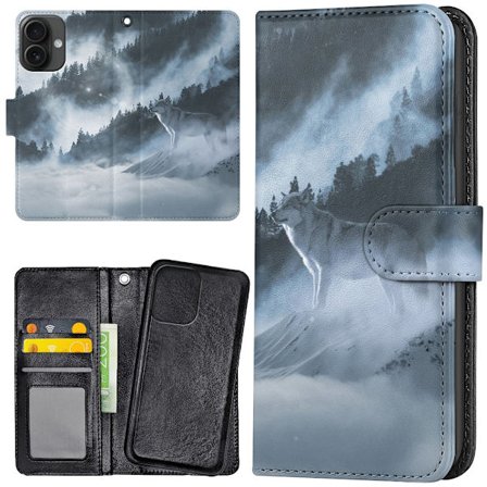 iPhone 16 - Mobilcover/Etui Cover Arctic Wolf