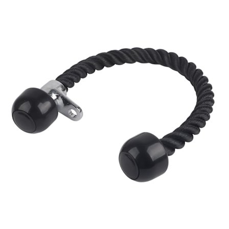Tricep-rep för kabelmaskin, Pull Press Down Push Pull Cord Multi Gym Lat Bar Cable Attachment