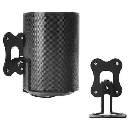 Metallinen kaiutinseinäteline Sonos Era 100 langattomalle kaiuttimelle, säädettävä seinäteline Sonosille