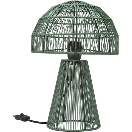 PR Home - Bordlampe Porcini Bordsl Salviagrön 37cm Grønn