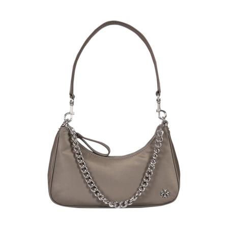 Tory Burch, Shoulder Bag Grijs, Dames, Maat:ONE Size,nylon