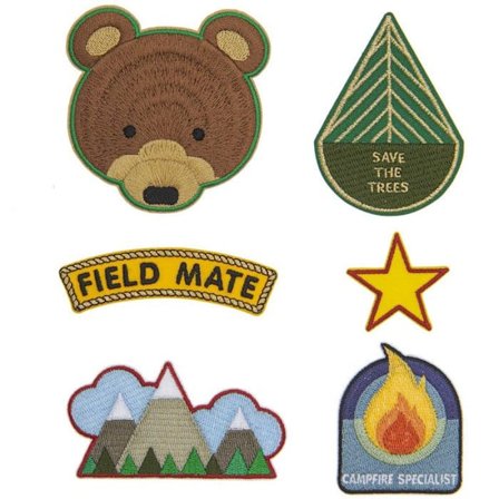 6 erityistä silitettävää laastaria