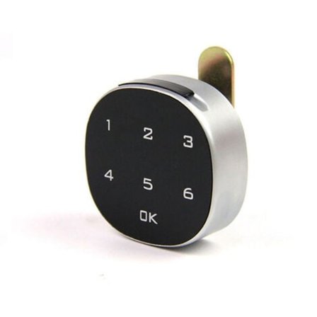 Digital kodelås, zinklegering kombinationshængelås med touchskærm