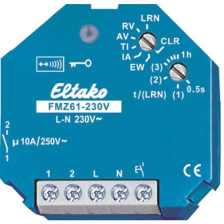 Eltako FMZ61-230V Tidrelä, Belysning