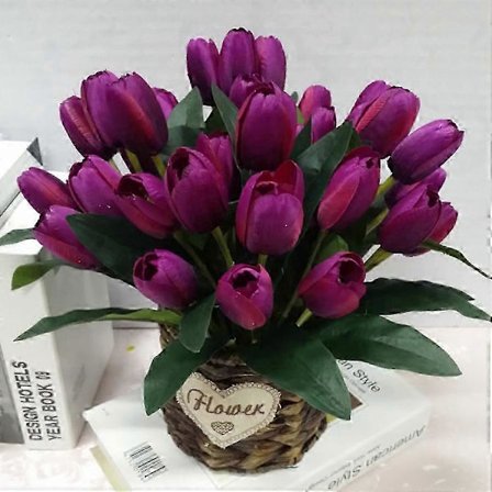 Smukke 9 tulipanbuketter