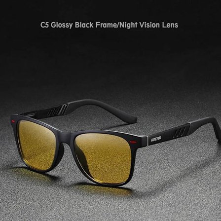 KDEAM Fotokromatiska och Polariserade Solglasögon Män Navigations Aluminium Magnesium Ram Herrglasögon UV400 Mörkerseende Glasögon