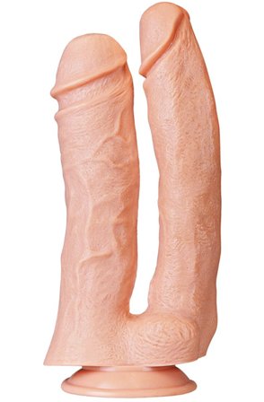 Realistic Mega Double Dildo 30,5 cm Dubbeldildo - Blushme.se