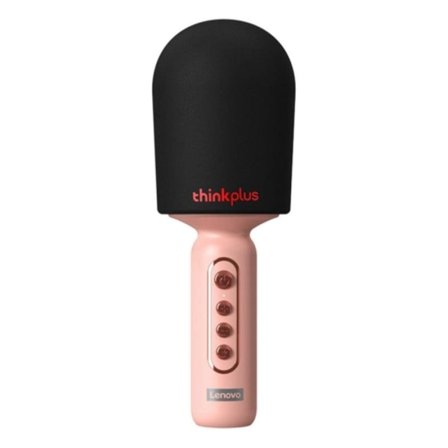 Lenovo ThinkPlus M1 Trådlös Handhållen Mikrofon Karaoke Högtalare (Rosa)
