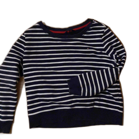 Randig Tommy hilfiger tjock tröja