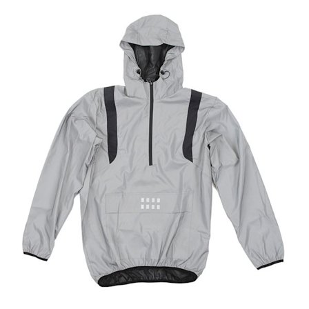 Tuulenpitävä vedenpitävä heijastava hupullinen pyöräilytakki juoksuun, patikointiin ja kiipeilyyn