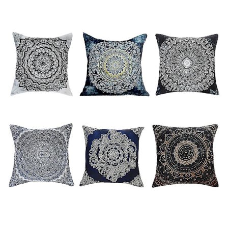 Putetrekk Putevar Dekorativ Sofa Kastepute Trekk 18''x18" Rom Putetrekk Dekorativ