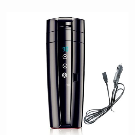 Hurtig Opvarmning Bærbar Bil Vandkedel, Sikre Fødevaregodkendte Komponenter Alsidig Brug til Camping, Road Trips, Pendling, Justerbar 