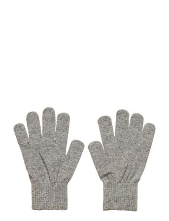 Basic Magic Finger Gloves Accessories Gloves & Mittens Mittens Grå CeLaVi*Betinget Tilbud