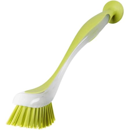 1 stk. Plastis Opvaskebørster med Sugekop - Tåler Opvaskemaskine, G