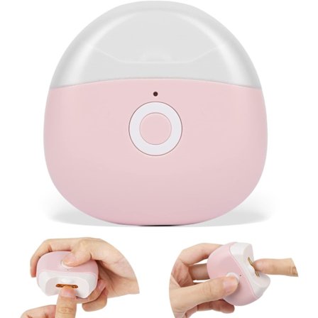 Automatiske elektriske negleklippere med oppsamlingsboks for negleklipp, sikre og pålitelige, egnet for spedbarn, voksne og eldre.